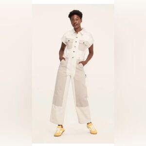 Woolrich Women’s Short Sleeve Jumpsuit, Size 10